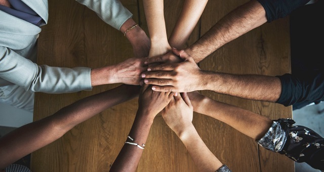 Students and lecturers interacting in class